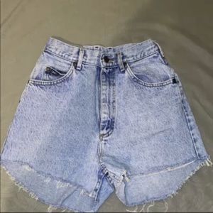High waisted shorts